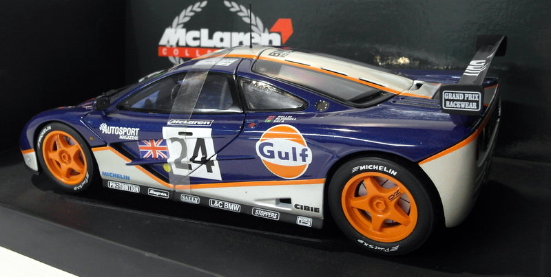 UT Models 1/18 scale Diecast 530 151824 McLaren F1 GTR Gulf 4th LM Twin Spoiler