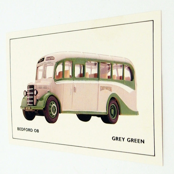 Corgi 1/50 Scale Bus 98163 - Bedford OB - Grey Green