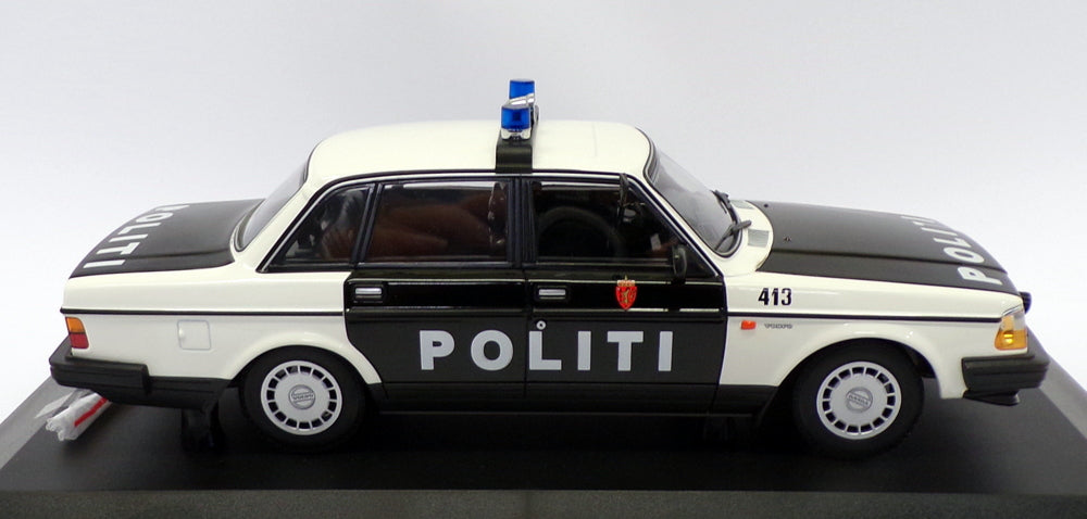 Minichamps 1/18 Scale 155 171496 - 1986 Volvo 240 GL Norway 2 Politi