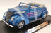 Road Signature 1/18 Scale Model Car 92238 - 1937 Ford Convertible - Blue