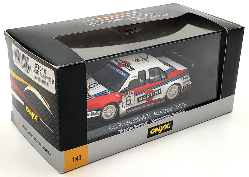 Onyx 1/43 Scale XT010 - Alfa Romeo Martini ITC 96 #6 Nannini