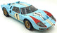 Exoto 1/10 Scale Diecast 10011 - Ford GT40 MKII 1966 #1 K.Miles - Blue/Red