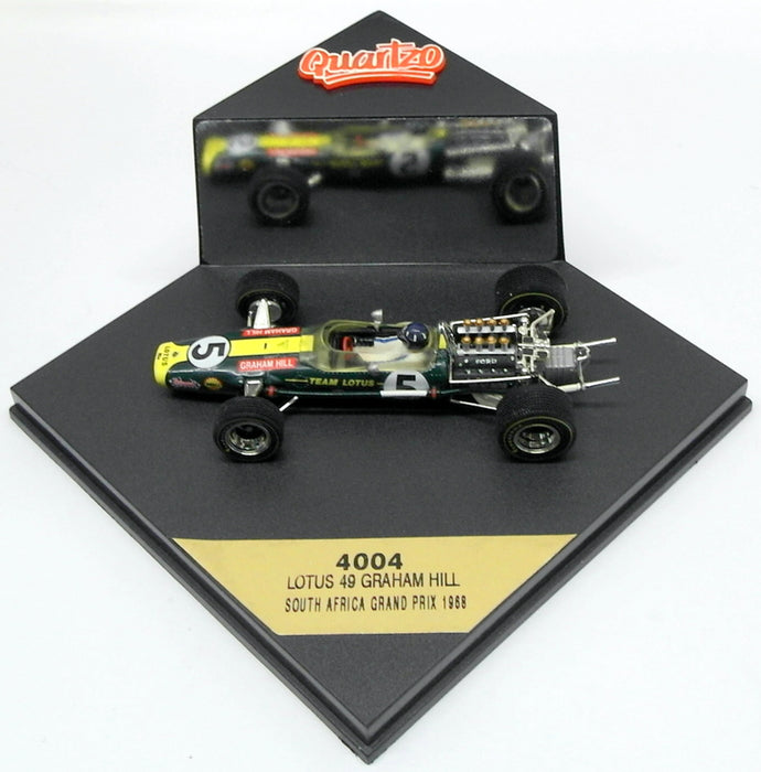 Quartzo 1/43 Scale 4004 - F1 Lotus 49 - South Africa GP 1968 - #5 Graham Hill