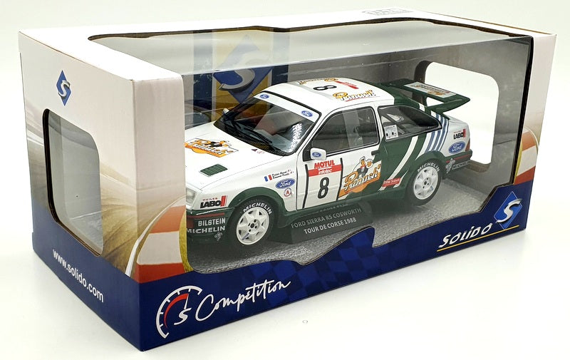 Solido 1/18 Scale Diecast S1806102 -1988 Ford Sierra Cosworth T.d.Corse D.Auriol