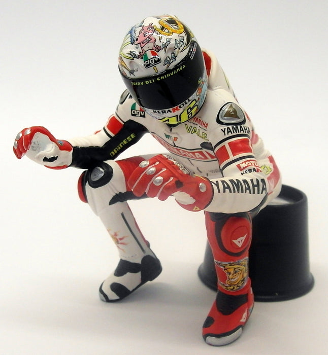 Minichamps 1/12 Scale 312 050186 Valentino Rossi Figurine Riding Valencia 2005