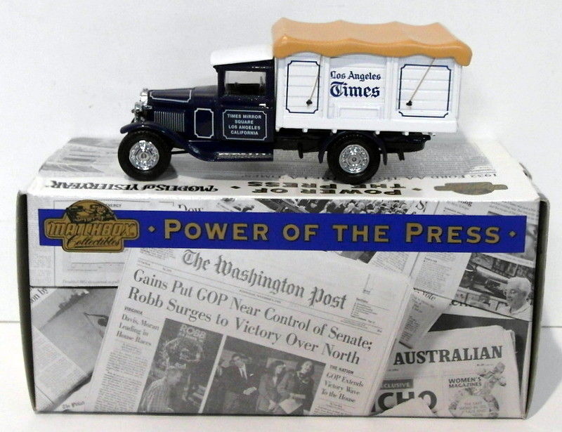 Matchbox 1/43 Scale Diecast YPP 05 - 1932 Ford AA Truck - The LA Times