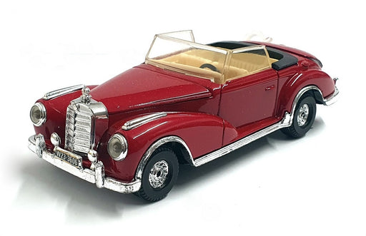 Corgi Appx 13cm Long Diecast C806/1 - 1956 Mercedes Benz 300S - Deep Red