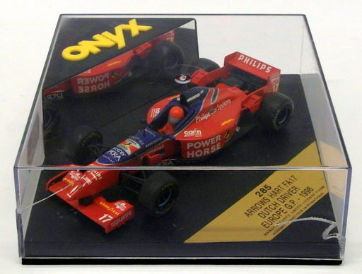 Onyx 1/43 Scale F1 Model Car 285 - Arrows Hart FA17 Dutch Driver Europe GP 1996