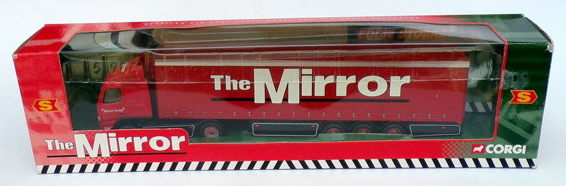 Corgi 1/64 Scale CC86702 - Volvo Curtainside Truck - The Mirror