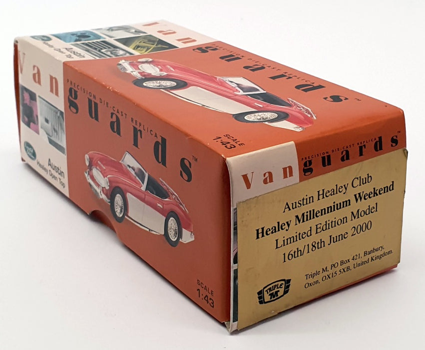 Vanguards 1/43 Scale VA51000 - Austin Healey Open Top - Club Model 2000