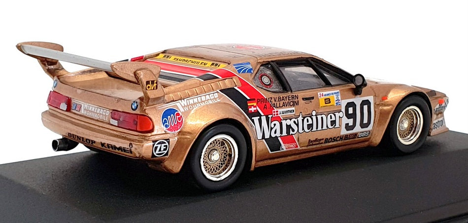 Quartzo 1/43 Scale Q3045 - BMW M1 Warsteiner - #90 Le Mans 1983