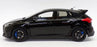 Autoart 1/18 Scale Model Car 72952 - 2016 Ford Focus RS - Shadow Black