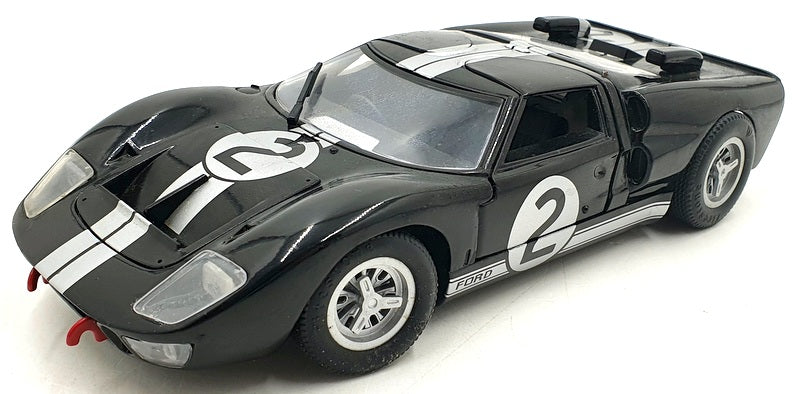 Eagle 1/18 Scale Diecast 19006 - Ford GT 40 24H Le Mans 1966 #2 - Black