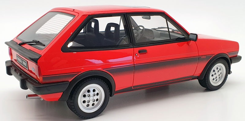 Otto Mobile 1/18 Scale Model Car OT848 - 1981 Ford Fiesta MKI XR2 - Red