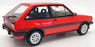 Otto Mobile 1/18 Scale Model Car OT848 - 1981 Ford Fiesta MKI XR2 - Red