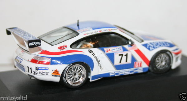 ONYX 1/43 SCALE - XLM038 - PORSCHE 911 GT3R - LEWIS MAZZUCCOLA WAGNER