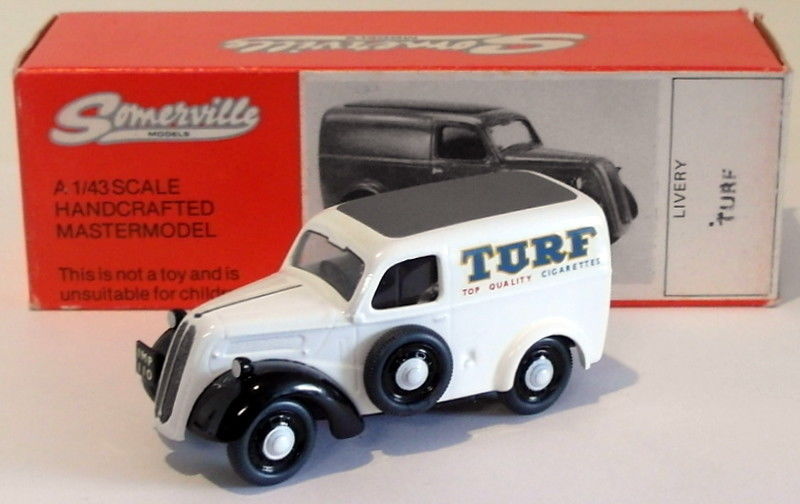 Somerville Models 1/43 Scale TF01 - Fordson 5CWT Van - Turf