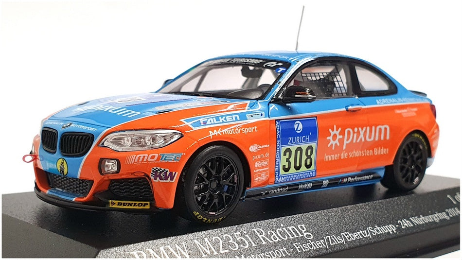 Minichamps 1/43 Scale 437 142408 - BMW M235i - 24h Nurburgring 2014