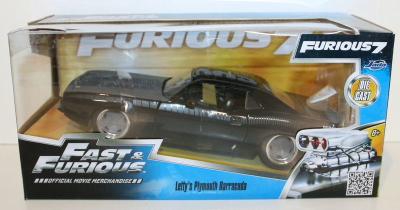 Jada-Toys 1/24 Fast & Furious Letty's Plymouth Barracuda (no