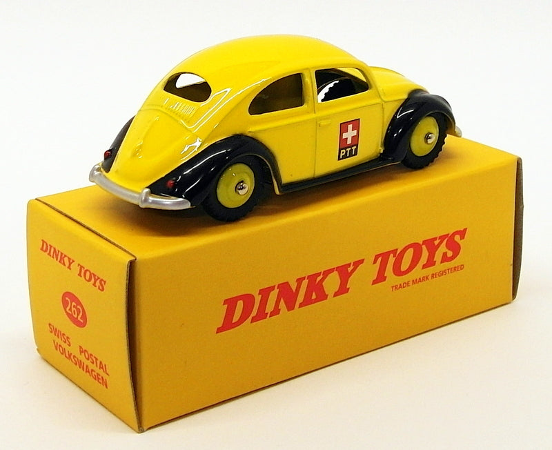 Atlas Editions Dinky Toys 262 - Swiss Postal Volkswagen - Yellow