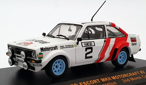 Ixo 1/43 Scale RAC012 - Ford Escort Mk.II Motorcraft - 2nd Monte Carlo 1979