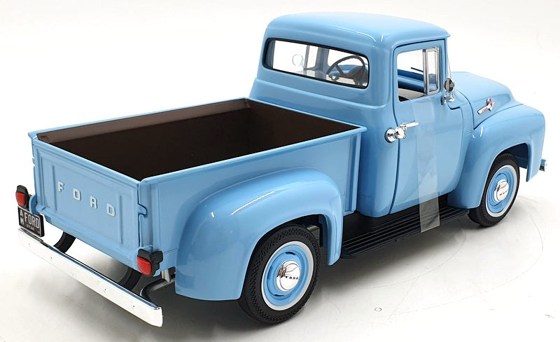 Autoworld 1/18 Scale Diecast AW290/06 - 1956 Ford F-100 Pickup - Blue