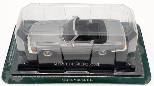 Altaya 1/43 Scale Model Car IR19 - Mercedes Benz 350SL - Silver