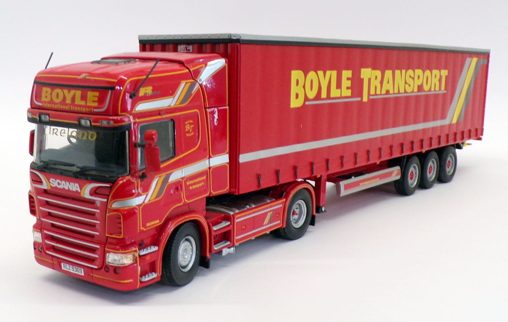 Universal Hobbies 1/50 Scale UH5644A - Scania Truck & Trailer - Boyle Transport