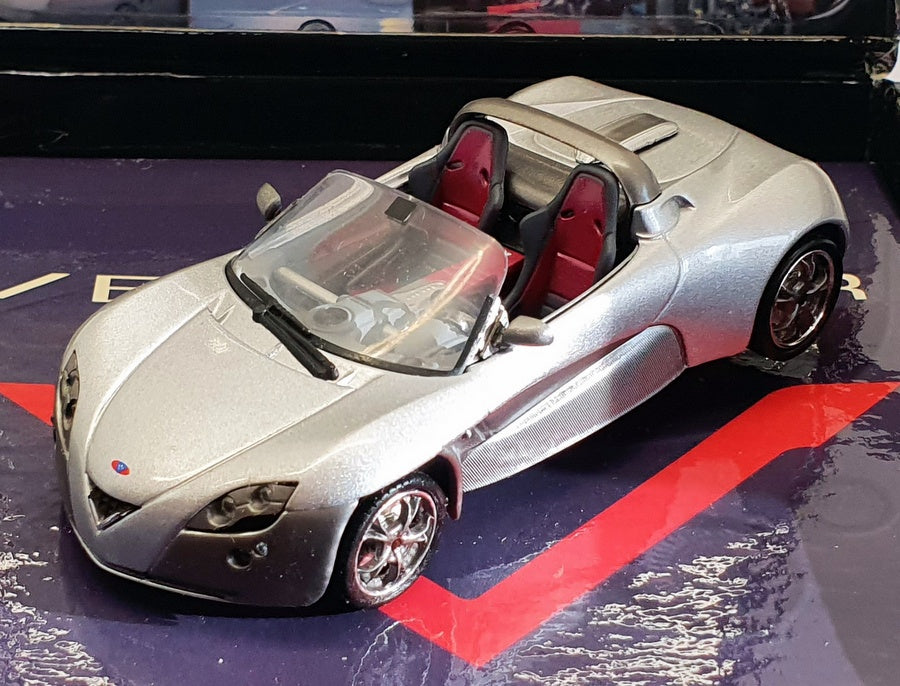 Norev 1/43 Scale Model Car 250002 - Venturi Fetish Roadster - Silver