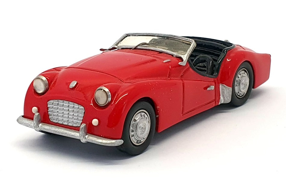 Spielwaren Danhausen 1/43 Scale Built Kit No.50 - Triumph TR3 - Red