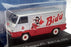 Altaya 1/43 Scale 22921F - 1974 IME Rastrojero F71 Van Bidu Cola - Red/Silver