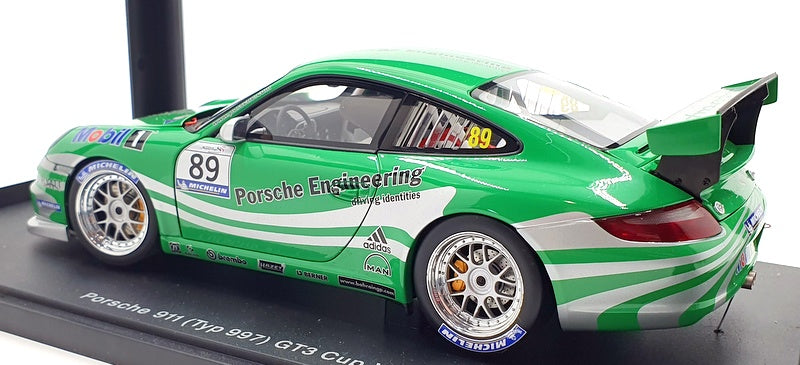 Autoart 1/18 Scale Diecast 80682 - Porsche 911 997 GT3 Cup 2006 - VIP/Green