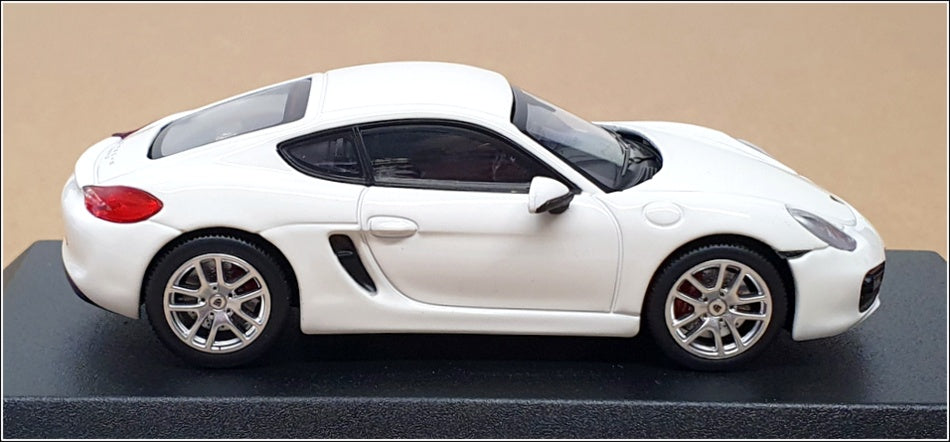 Norev 1/43 Scale Diecast 750037 - 2013 Porsche Cayman S - White