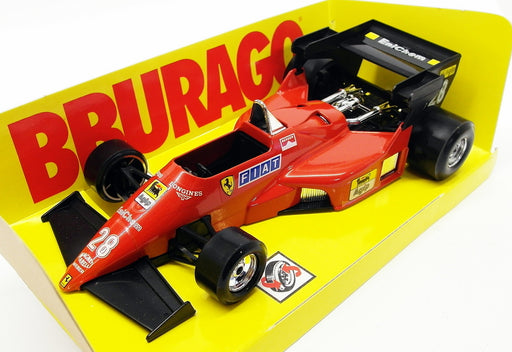 Burago 1/24 Scale Model Car 6111 - F1 Ferrari 126 C4 Turbo - G.Berger