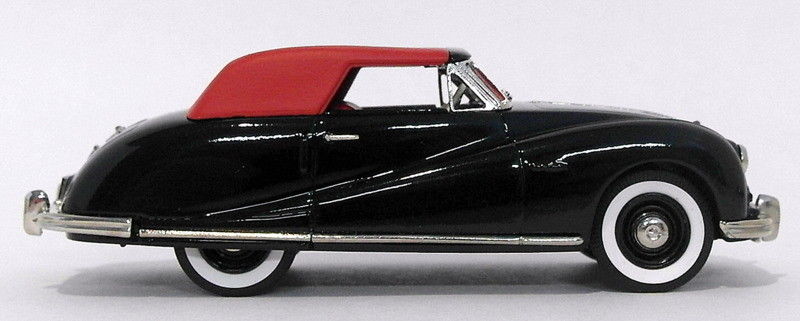 Lansdowne Models 1/43 Scale LDM44X - 1948 Austin Atlantic A90 Top Up - LCC Black