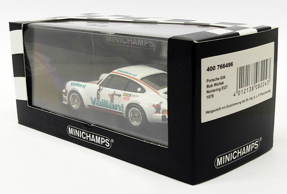 Minichamps 1/43 Scale 400 766496 - Porsche 934 Norisring EGT 1976