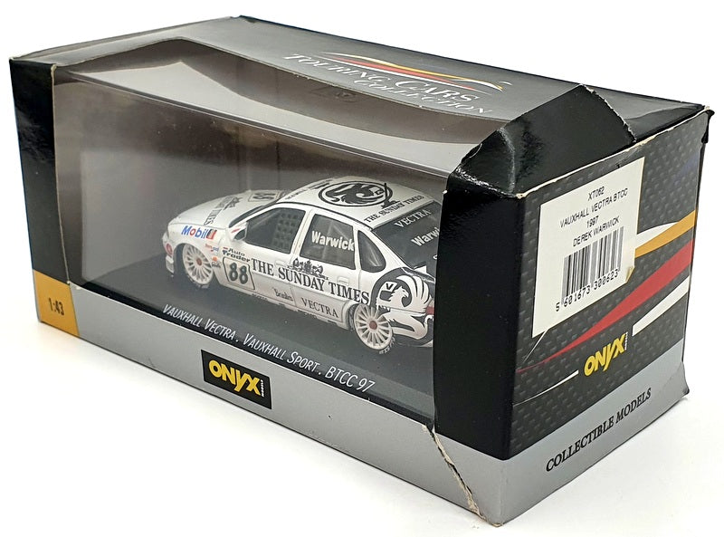 Onyx 1/43 Scale Diecast XT062 - Vauxhall Vectra BTCC 1997 Derek Warwick