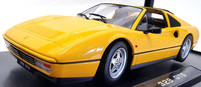 KK Scale 1/18 Scale KKDC180552 - 1985 Ferrari 328 GTS - Yellow