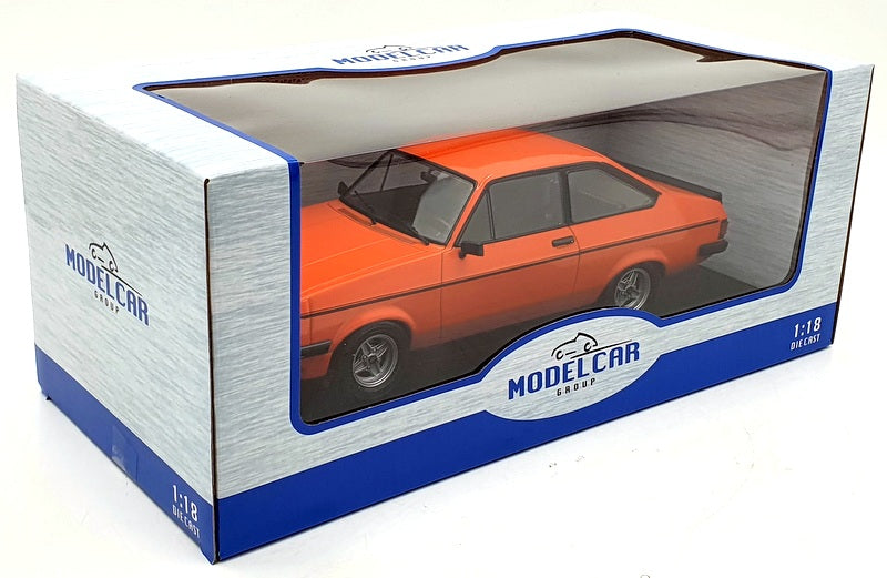 Model Car Group 1/18 Scale MCG18310MCW Ford Escort RS2000 MKII - Orange