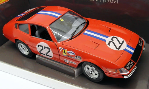 Giodi 1/18 Scale Diecast - 74007 Ferrari 365 GTB / 4 #22 Racing