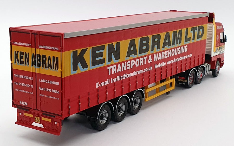 Corgi 1/50 Scale CC12411 - Volvo Curtainside Truck & Trailer - Abram