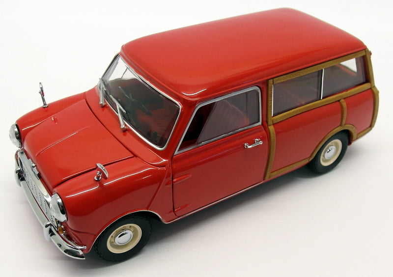 Kyosho 1/18 Scale - 08195R Morris Mini Traveller Red