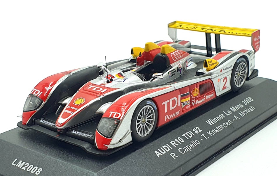 Ixo 1/43 Scale Diecast LM2008 - Audi R10 TDI - #2 Winner Le Mans 2008