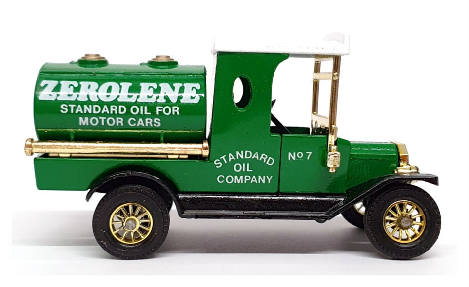 Matchbox Appx 10cm Long Y-3 - 1912 Ford Model T Oil Tanker - Green