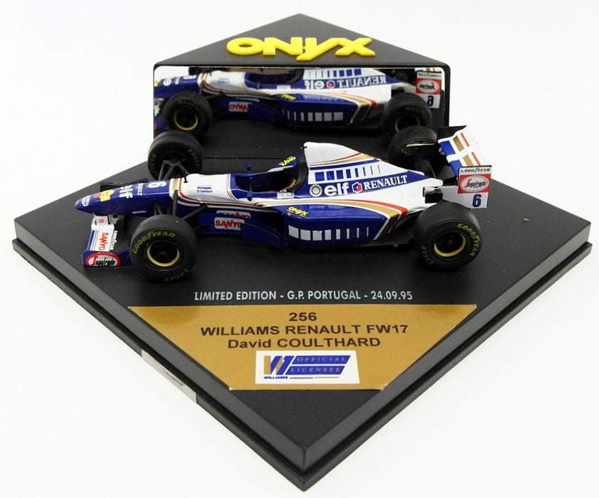 Onyx 1/43 Scale Model Car 256 - Williams Renault FW17 - David Coulthard