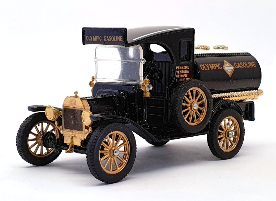 Corgi 10cm Long Diecast C864/6 - Ford Model T Truck - Oympic Gas Black