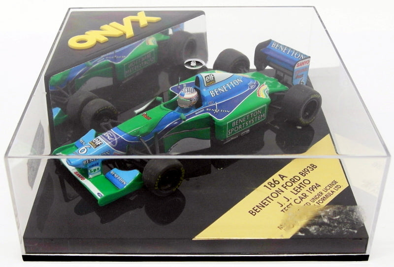 Onyx 1/43 Scale 186A - F1 Benetton Ford B193B Test Car 1994 - JJ.Lehto