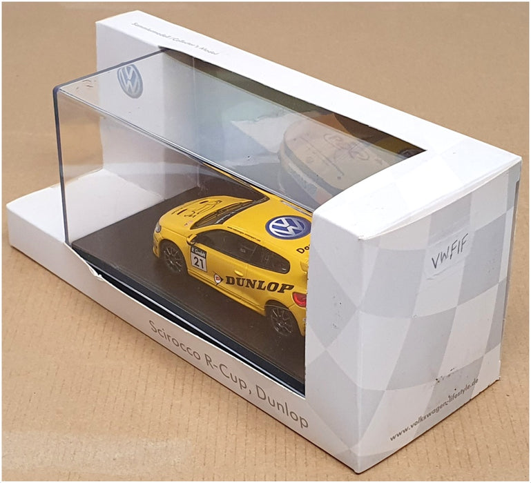 Racing Models 1/43 Scale VWFIF - VW Scirocco R-Cup #21 Dunlop - Yellow