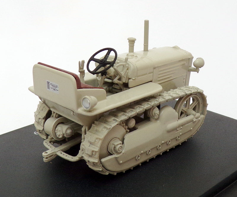 Hachette 1/43 Scale Model Tractor HT109 - 1939 Fiat 40 Boghetto - Ivory