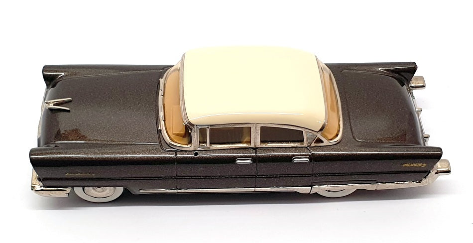 Maison Models 1/43 Scale Nr.2 - 1956 Lincoln Premiere - Met Gunmetal/White